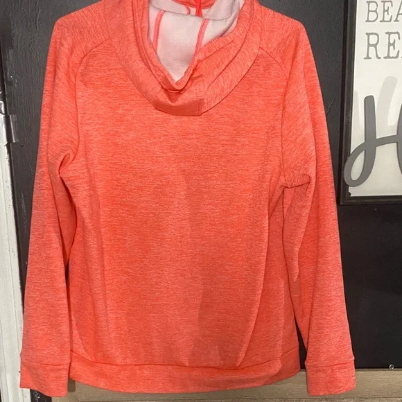 Under Armour Coral Hoodie with Logo - Picture 2 of 2